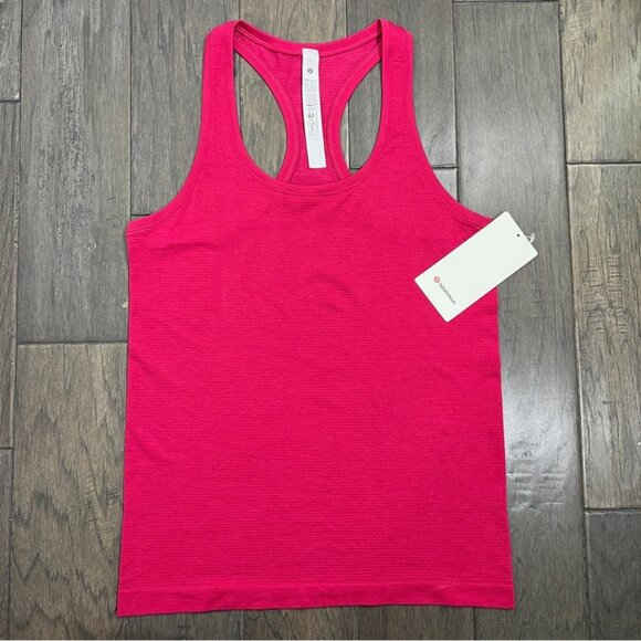 Lululemon NWT Swiftly Tech Racerback Tank Top 2.0 *Hip Length Passionate - Picture 2 of 10